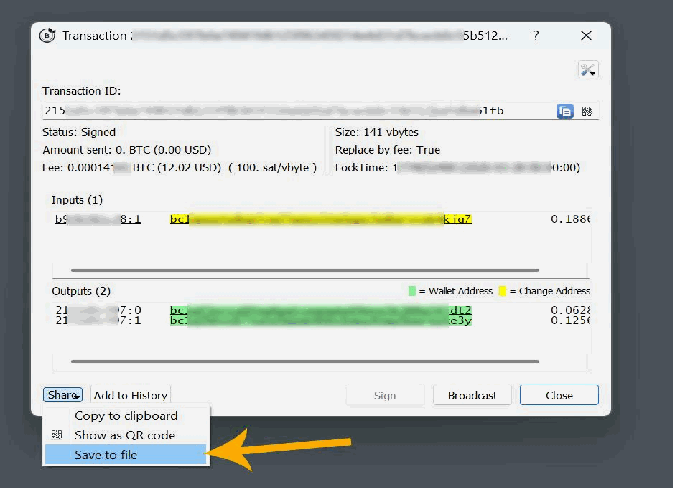 Transaction details