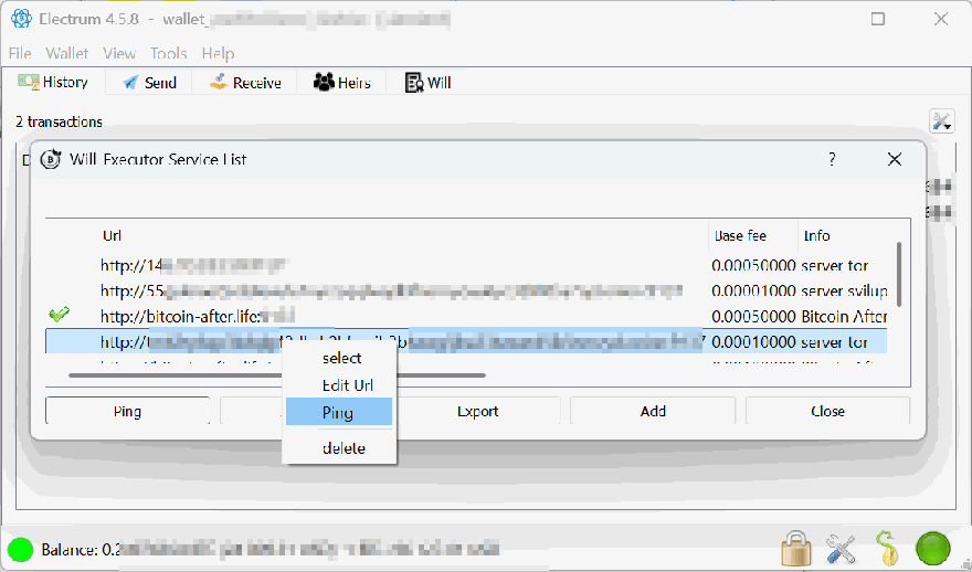 Will-executor service list